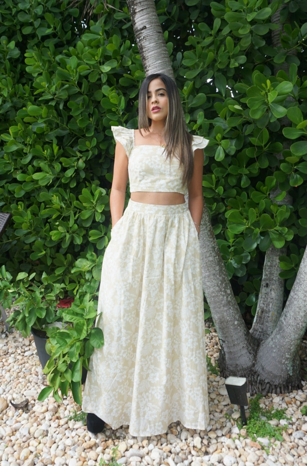 Fall Vibes Maxi Skirt Set