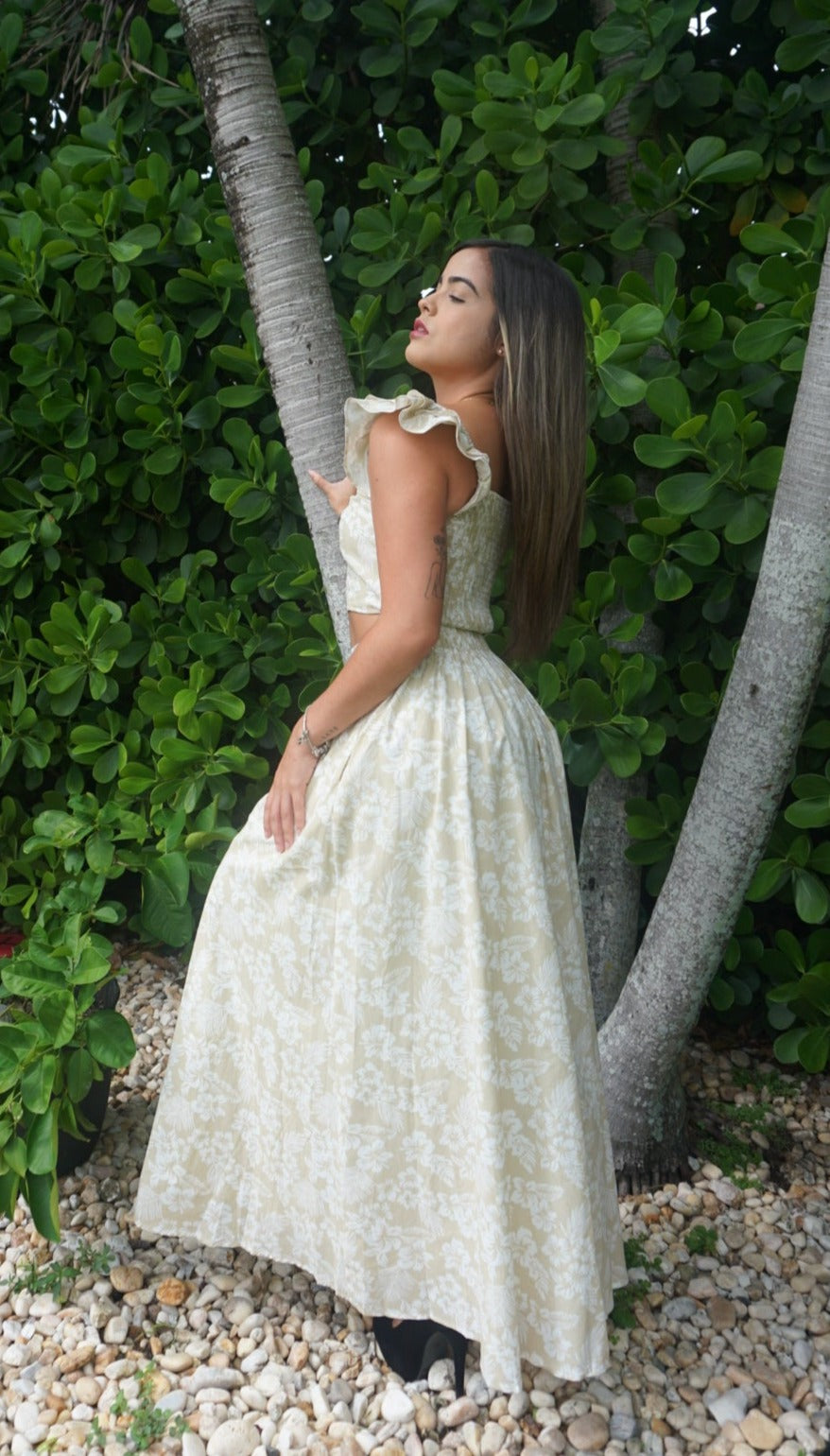Fall Vibes Maxi Skirt Set