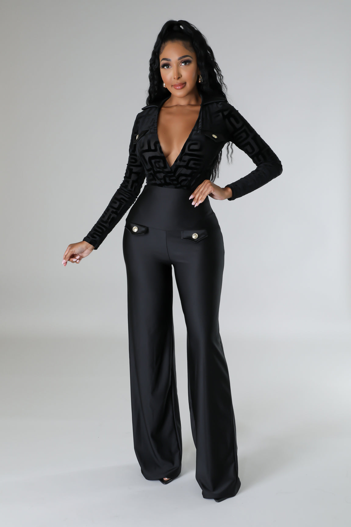 Classy Baby Bodysuit Pants Set