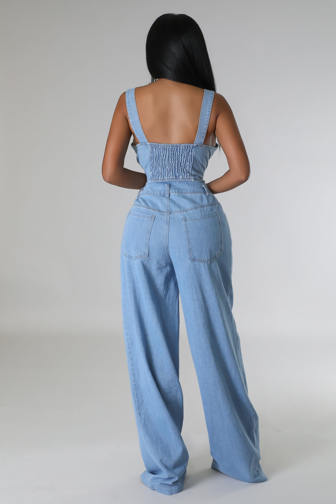 Dream In Denim Pants Set