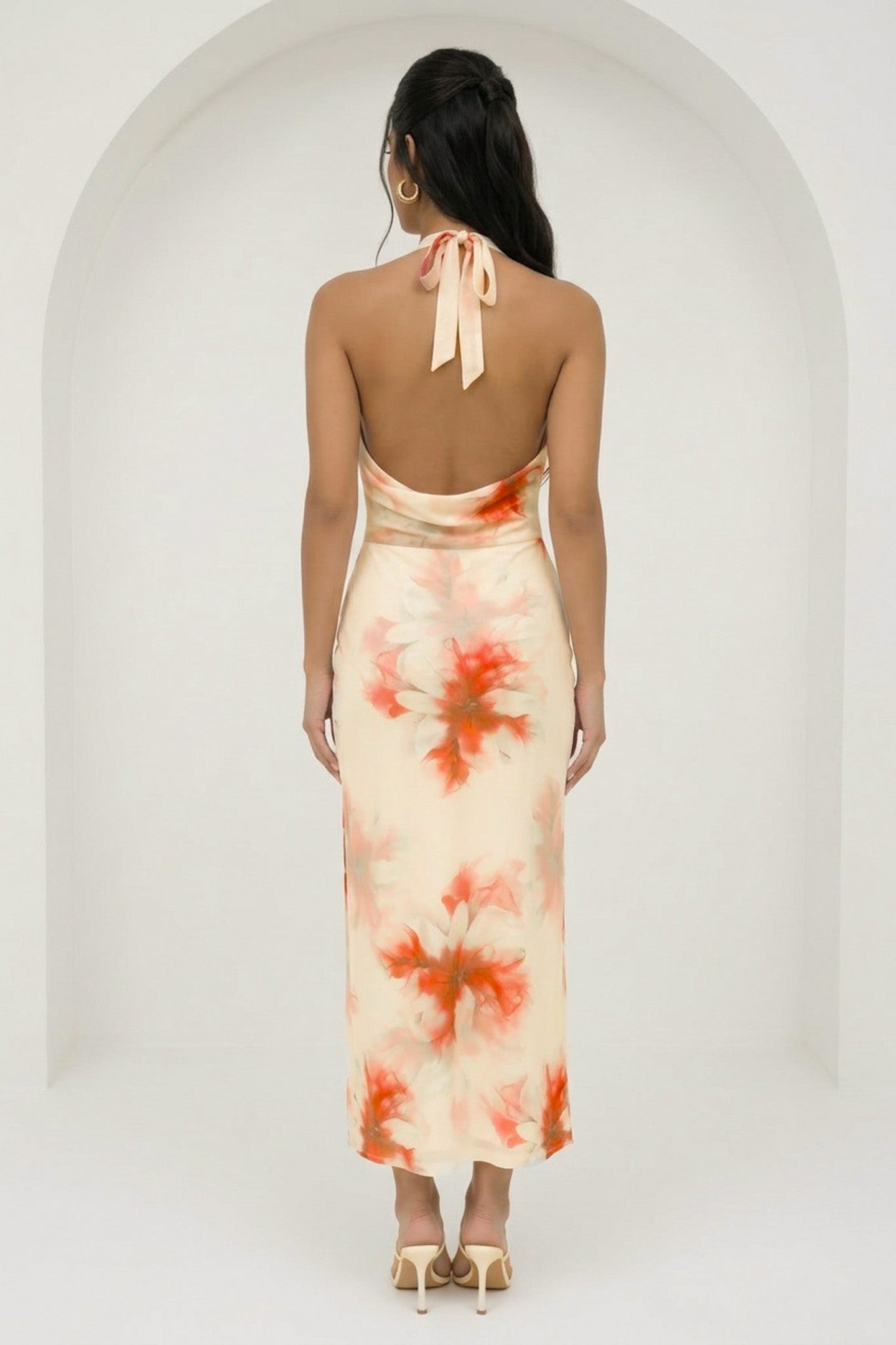 The Kauai Floral Midi Dress