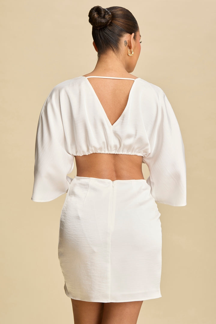 Mini Vacay Dress White