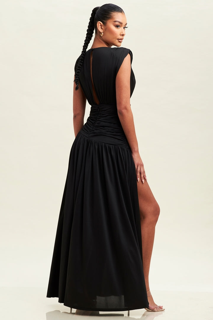 The X Maxi Dress Black