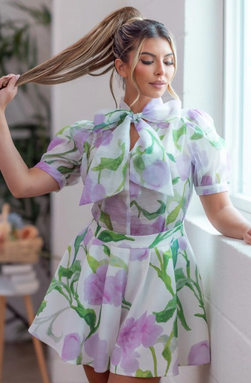 It's Me Flowy Shorts Set