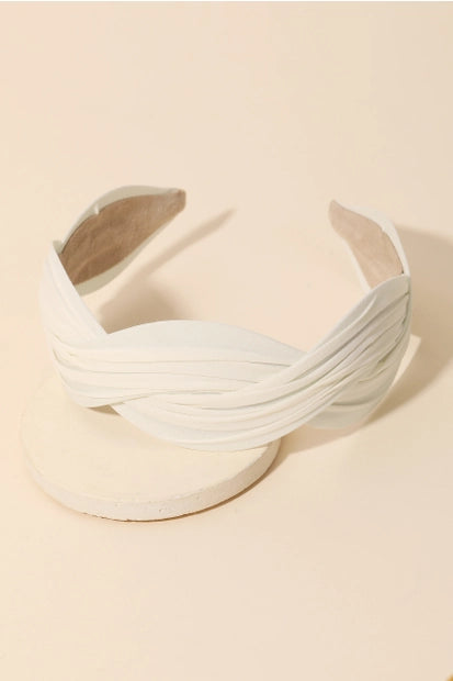 The Statement Piece Ivory Headband