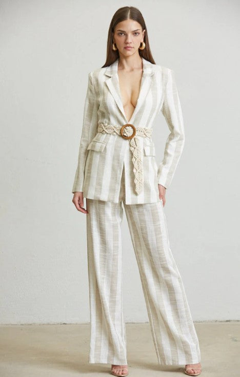 Fall Shades Pants Set Linen