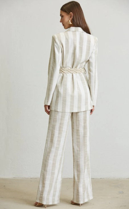 Fall Shades Pants Set Linen