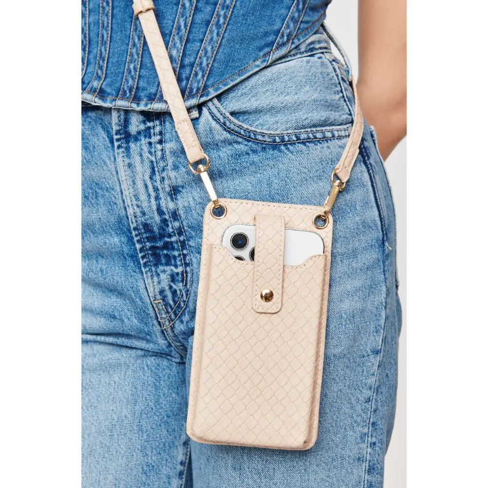 Phone Case Crossbody Cream