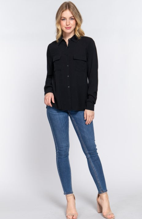 Miss Independent Long Sleeve Shirt