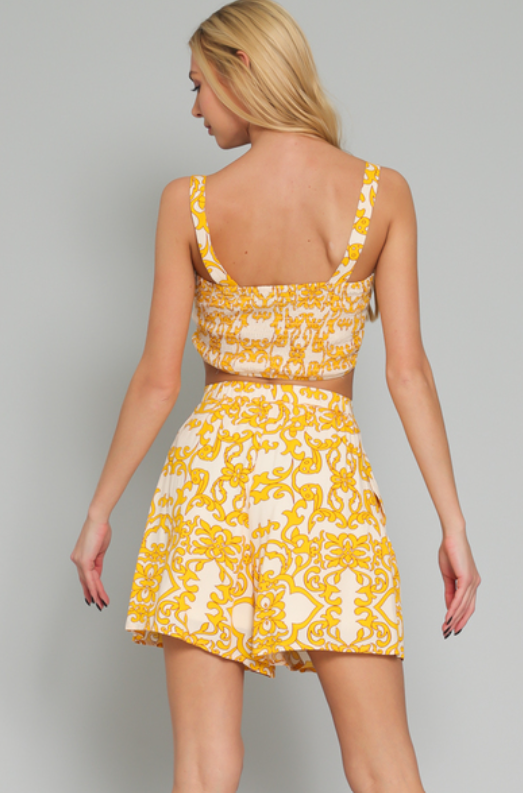 Sunshine Shorts Set