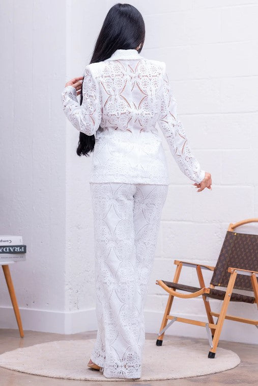 Lead The Way White Business Suit