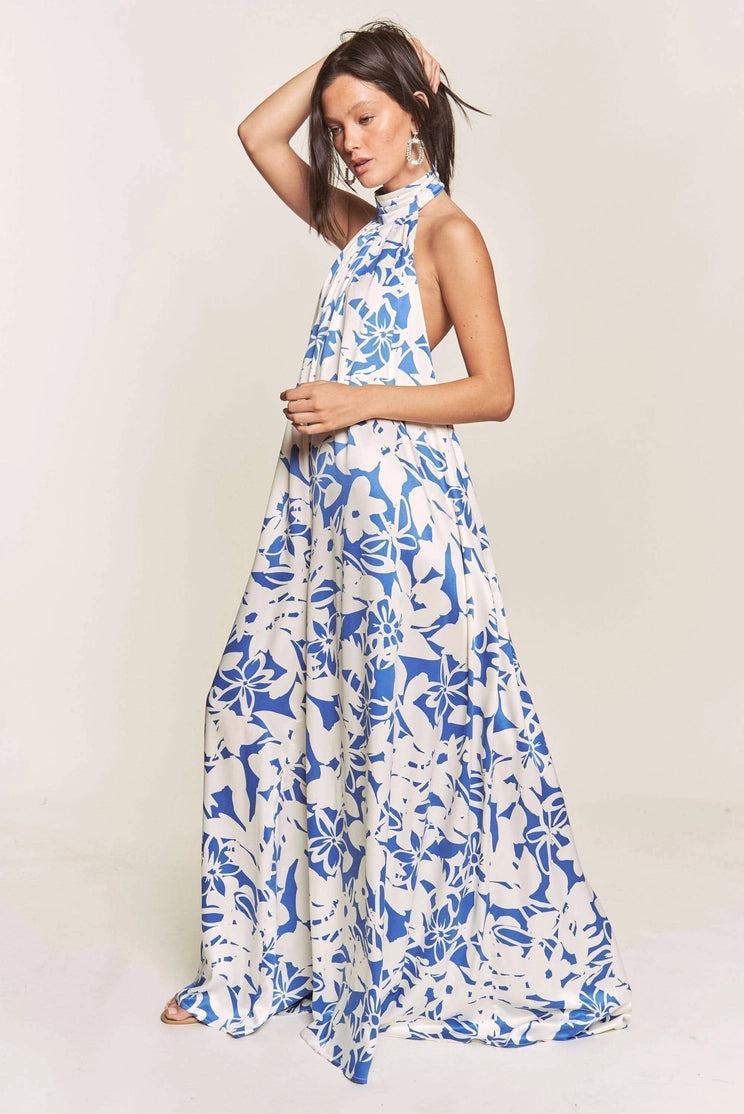 Bianca Wide Leg Open Back Jumpsuit
