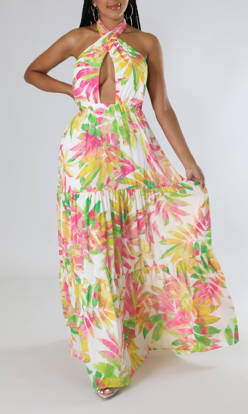 Maxi Backless Dress