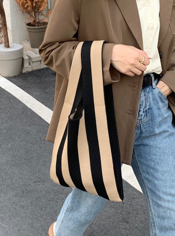 Striped Handbag