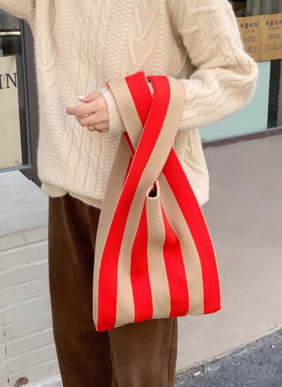 Striped Handbag
