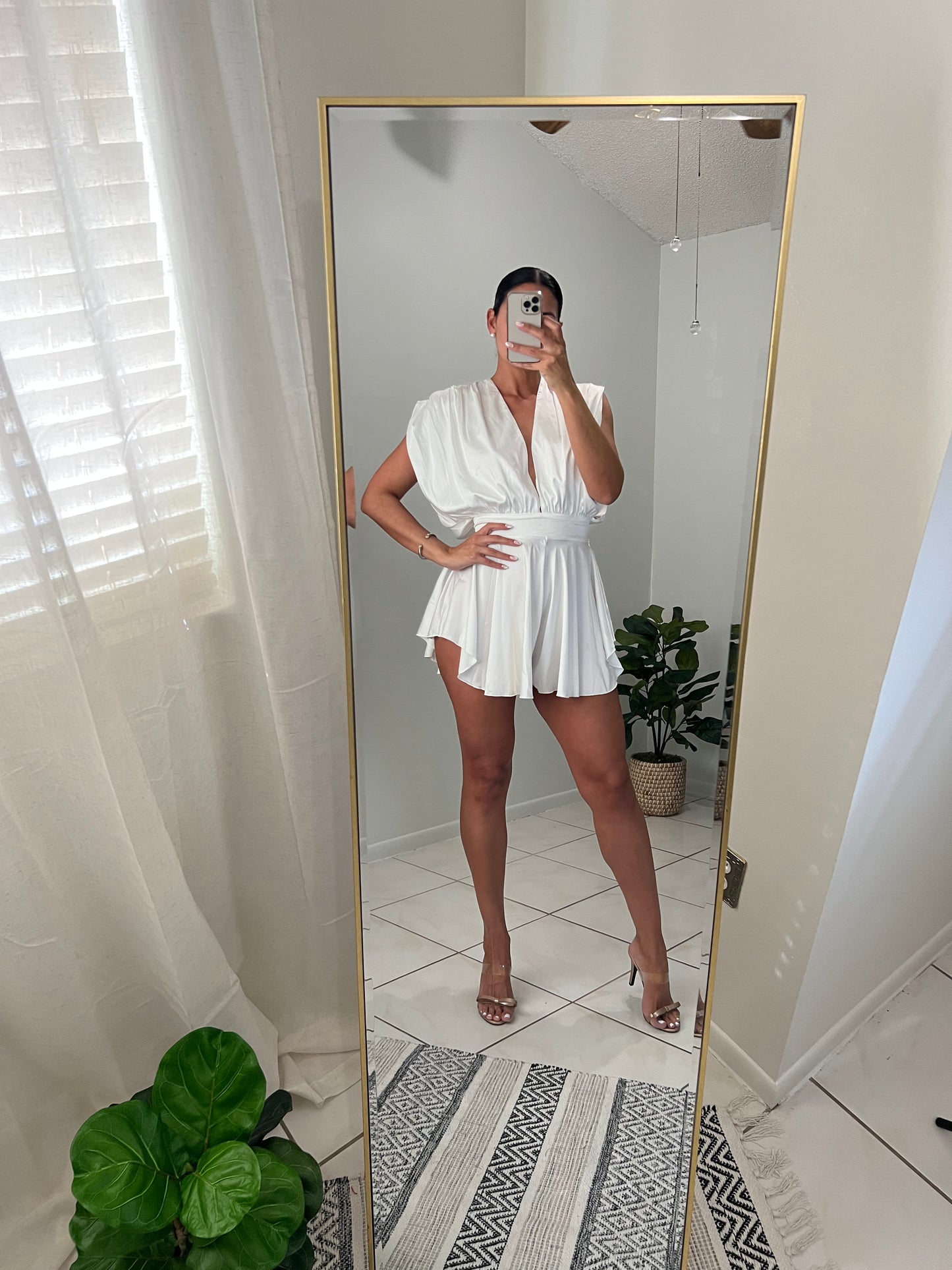 Satin Romper