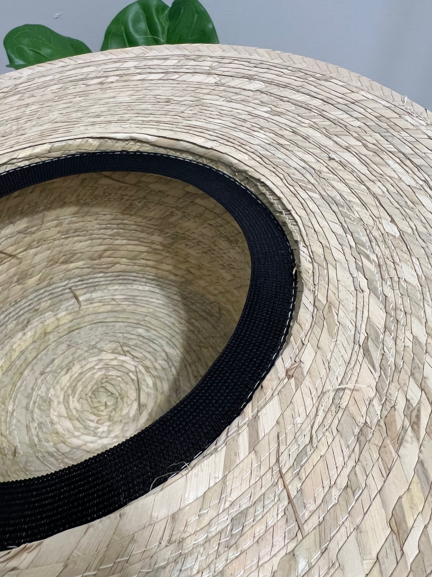 Tropical Fedora With Rope Detail