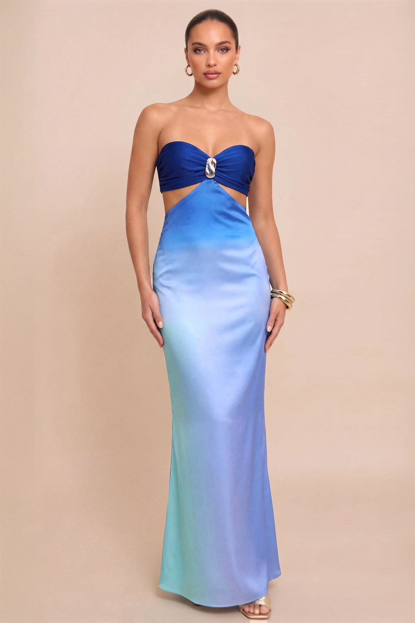 The Bora Bora Maxi Dress Blue Ombre