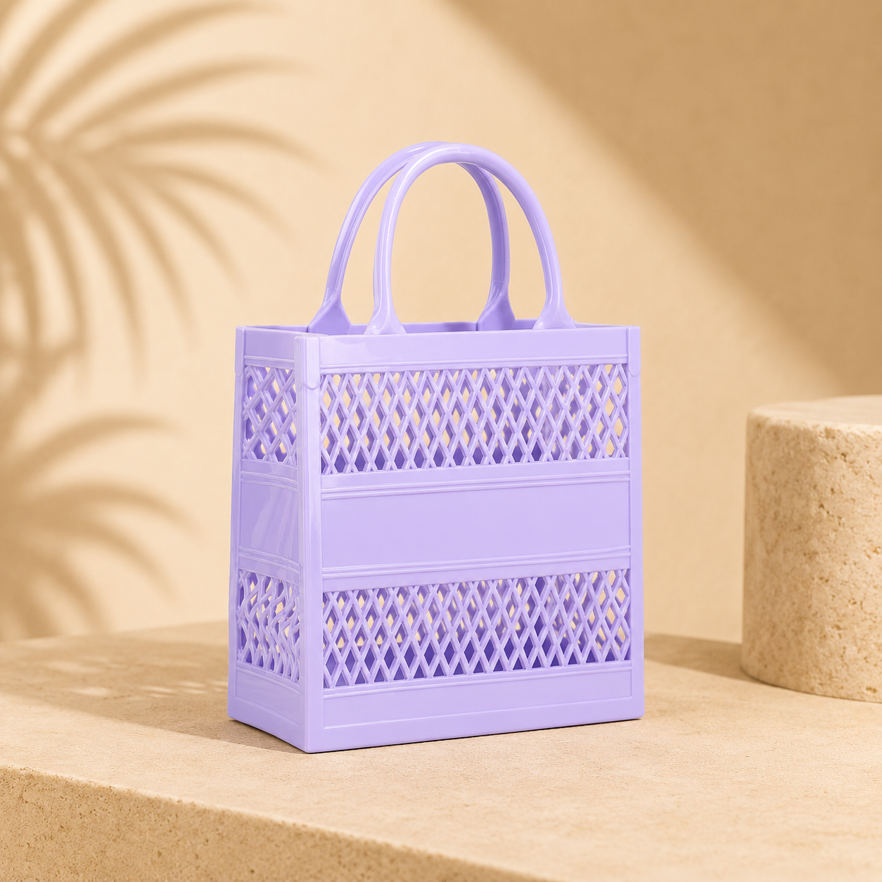 Fashionista Top Handle Jelly Bag
