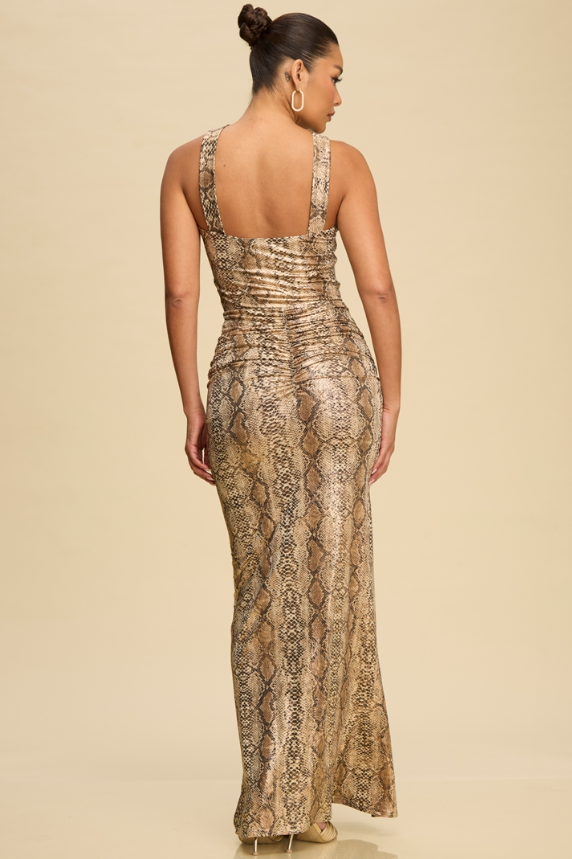 The Golden Maxi Dress