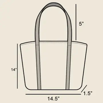 The Raffia Square Tote