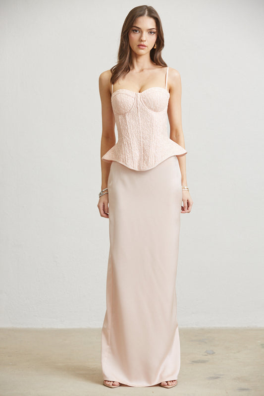 The Paris Gown Corset in Pink Geena