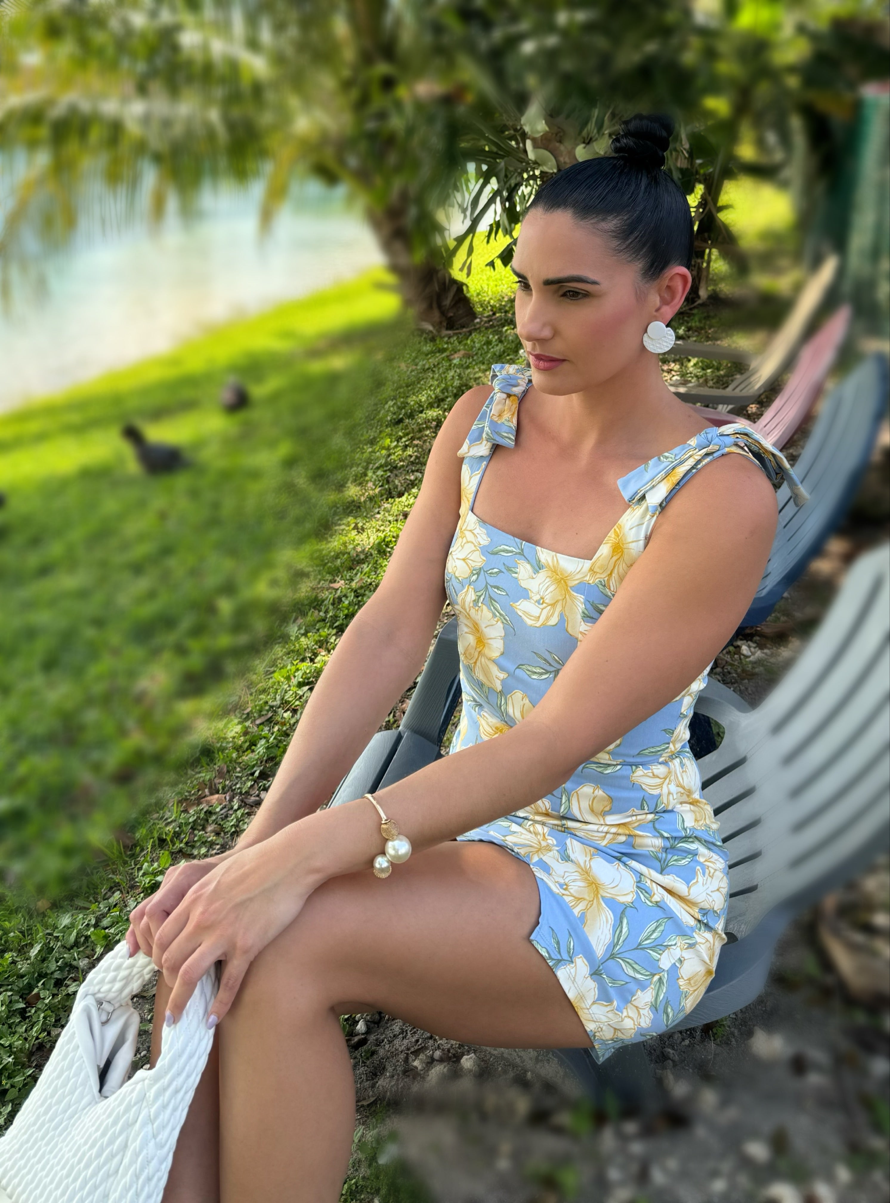 Flora Aurora Robe Aurora Floral Mini Dress – Her Style Exclusive