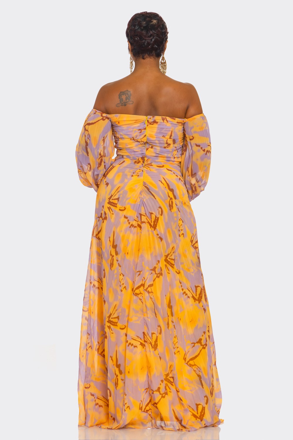 Daylight Maxi Resort Dress Yellow