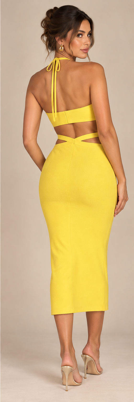 The Soleil Rosette Set Yellow